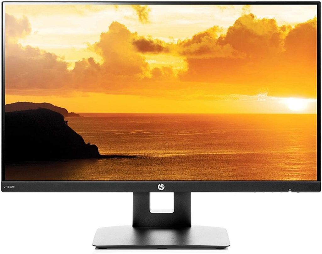 7 Best Bezel-less Monitor Under $200 You Can Buy - HP VH240A HP VH240A