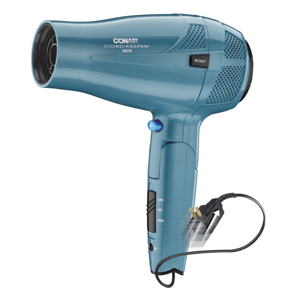 5 Best Mini Hair Dryers Ideal for Travel - conair 1875 conair 1875