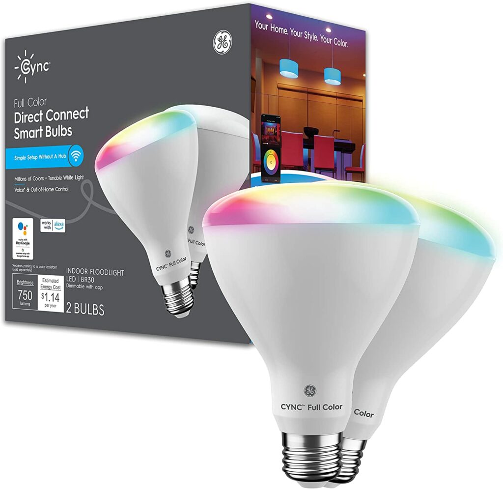 GE Lighting CYNC Smart LED Light Bulbs