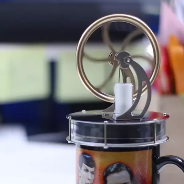 Budget Practical Gifts Men Would Love - Sunnytech Low Temperature Stirling Engine You Can Run with a Hot Coffee Sunnytech Low Temperature Stirling Engine You Can Run with a Hot Coffee