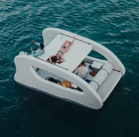 You Can Buy This Solar Electric Boat for an Entire Family - Gosun Elcat Solar Electric Boat Gosun Elcat Solar Electric Boat