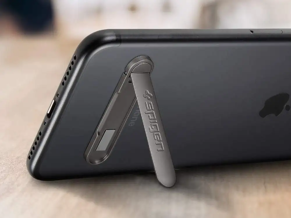 This Spigen Kickstand provides effortless hands-free viewing