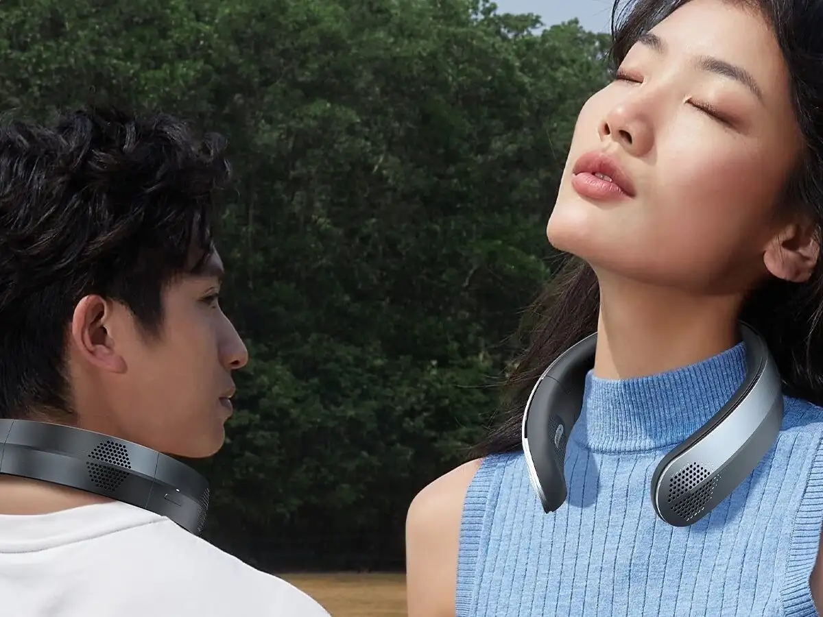 This brilliant COOLiTE Neck Fan features insane 360° cooling for ultimate comfort everywhere - TORRAS COOLiTE Portable Neck Fan 01 1200x900 1 COOLiTE Neck Fan