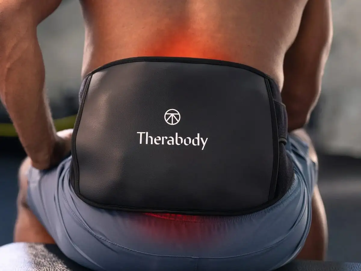 RecoveryTherm Back provides intense vibration for deep pain relief - Therabody ThermBack LED 01 1200x901 1 TheraGun RecoveryTherm Back