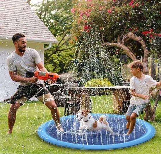 Dogs & Kids Splash Sprinkler Pad to Cool Down during Hot Summer - 2b6ca566 2796 49f9 afe7 988a989d9289. CR00970600 PT0 SX970 V1 2b6ca566 2796 49f9 afe7 988a989d9289. CR00970600 PT0 SX970 V1