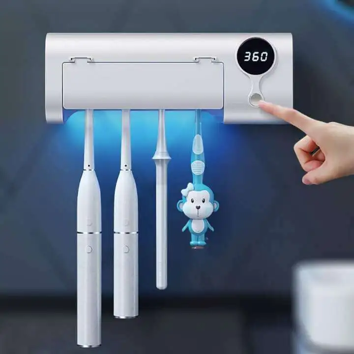 Mimore Toothbrush Holder with UV Sanitizer -