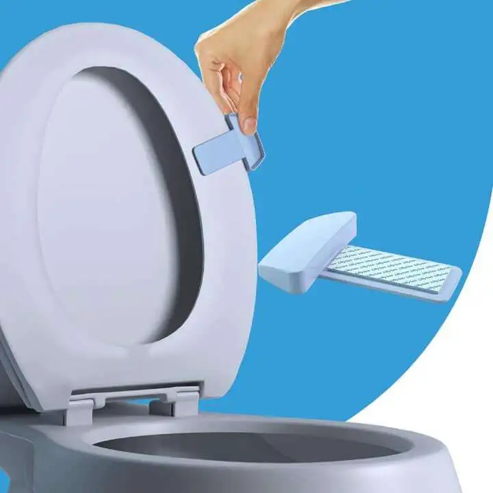 Lifty Loo Antimicrobial Toilet Seat Handle Keeps Your Hand Clean - 61uXjOh8qyL. AC SL1500 61uXjOh8qyL. AC SL1500