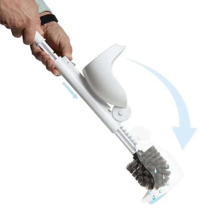 ELYPRO Drip-Free Toilet Brush to Keep the Floor Dry - 71MO4L j4RL. AC SL1500 71MO4L j4RL. AC SL1500