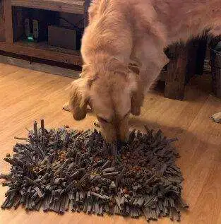 Dog Wooly Snuffle Feeding Mat to Encourage Natural Foraging Skills - 98179287312 98179287312