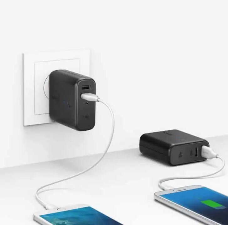 Anker 2-in-1 Power Bank & Wall Charger - Anker 2 in 1 Power Bank Wall Charger Anker 2 in 1 Power Bank Wall Charger