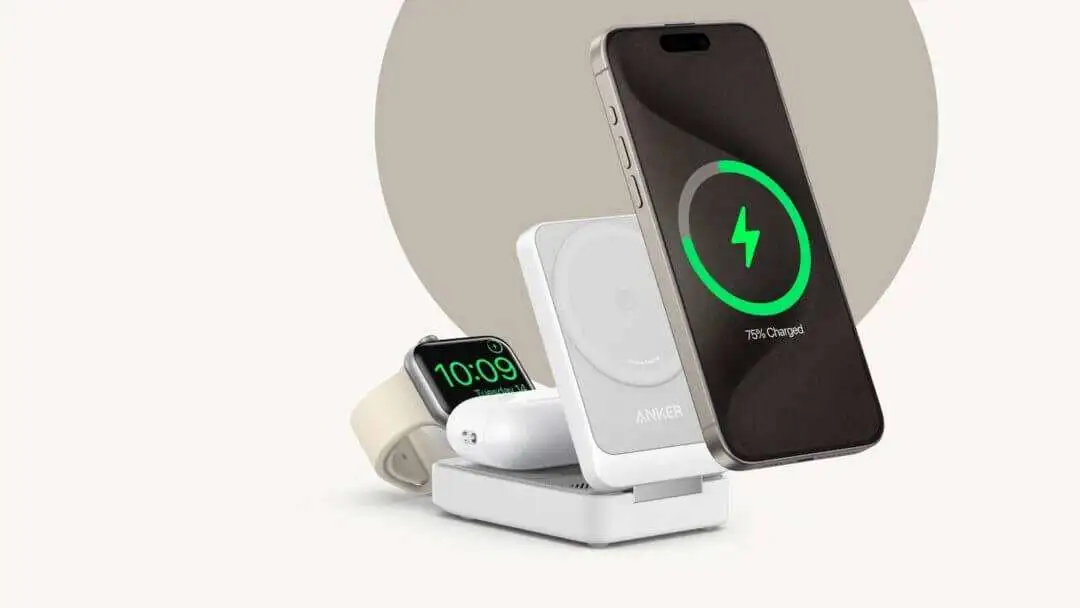 Anker MagGo Wireless Charging Station Foldable 3 in 1 04