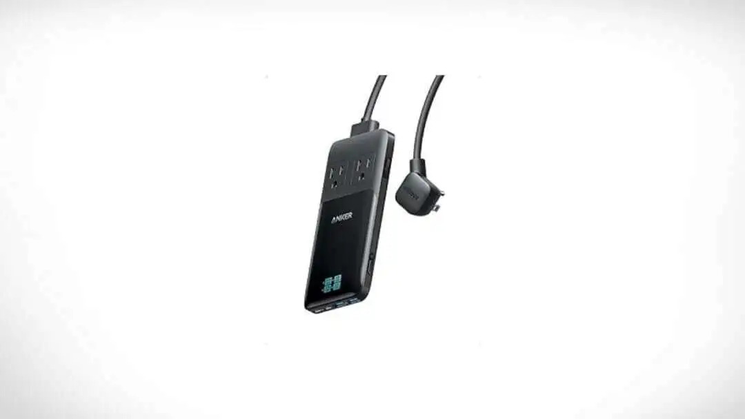 This 6-in-1 Charging Station Boasts 140W High-Speed Charging - Anker Prime 6 in 1 USB C Charging Station 140W Compact Power Strip for Work and Travel 5 ft Detachable Extension Cord with 6 Ports for iPhone 15 15 Plus 15 Pro 15 Pro Max Non Battery Non Wireless Anker Prime 6-in-1 USB C Charging Station, 140W Compact Power Strip for Work and Travel, 5 ft Detachable Extension Cord with 6 Ports, for iPhone 15/15 Plus/15 Pro/15 Pro Max(Non-Battery, Non-Wireless)