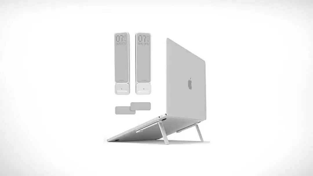 Aulumu G07 Pop Up Leg Stand - Super Portable Cooling Laptop Stand - Aulumu G07 Pop Up Leg Stand Super Portable Cooling Laptop Stand Ergonomic Laptop Riser Lift for Desk for MacBook All Laptops Tablets 8 20 Silver Aulumu G07 Pop Up Leg Stand | Super Portable Cooling Laptop Stand | Ergonomic Laptop Riser Lift for Desk for MacBook, All Laptops, Tablets, 8-20'', Silver
