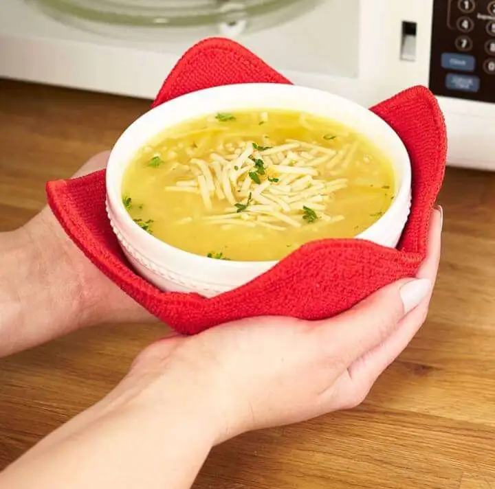 Bowl Huggers: Stop a Hot Bowl from Burning Your Palms - Bowl Huggers Bowl Huggers