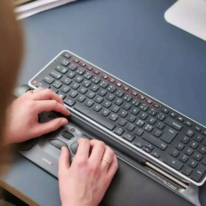 RollerMouse Free3 is a Bizarre Mouse Design That Eliminates Your Pain - Contour Design RollerMouse Free3 06 Contour Design RollerMouse Free3 06