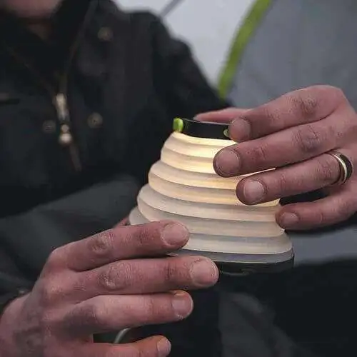 Crush Light Brings Solar-Powered Camping Lantern That Can Be 'Crushed' - Crush Light Crush Light