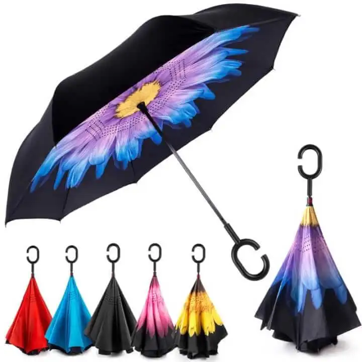 EEZ-Y Inverted Umbrella Prevents Dripping When Stored - EEZ Y Inverted Umbrella Prevents Dripping When Stored EEZ Y Inverted Umbrella Prevents Dripping When Stored