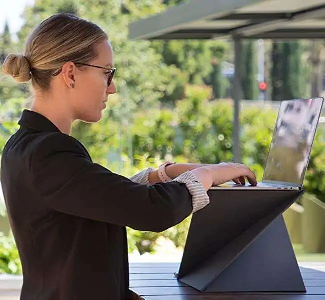 Levit8 Foldable Laptop Standing Desk Promotes Healthy Posture - Foldable Standing Desk Foldable Standing Desk