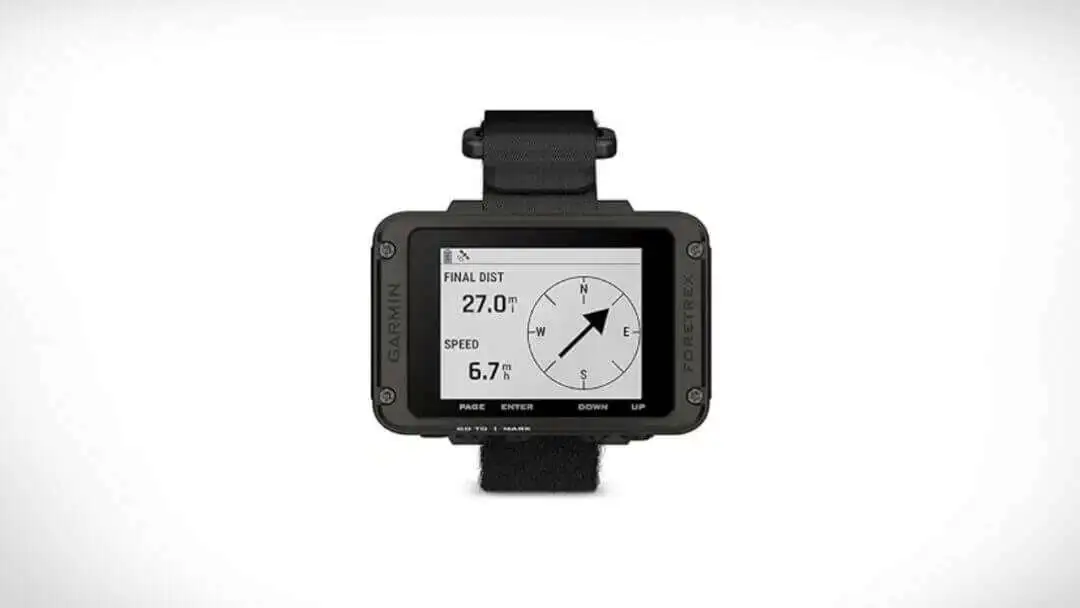 Garmin Foretrex 801, Wrist-Mounted GPS Navigation with Strap, Upgraded Multi-Band GNSS, Longer Battery Life
