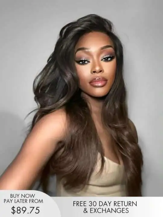 This Hairvivi Wig comes with Pre-Plucked Hairline and Pre-Bleached Knots - Haivivi Offical Haivivi Offical