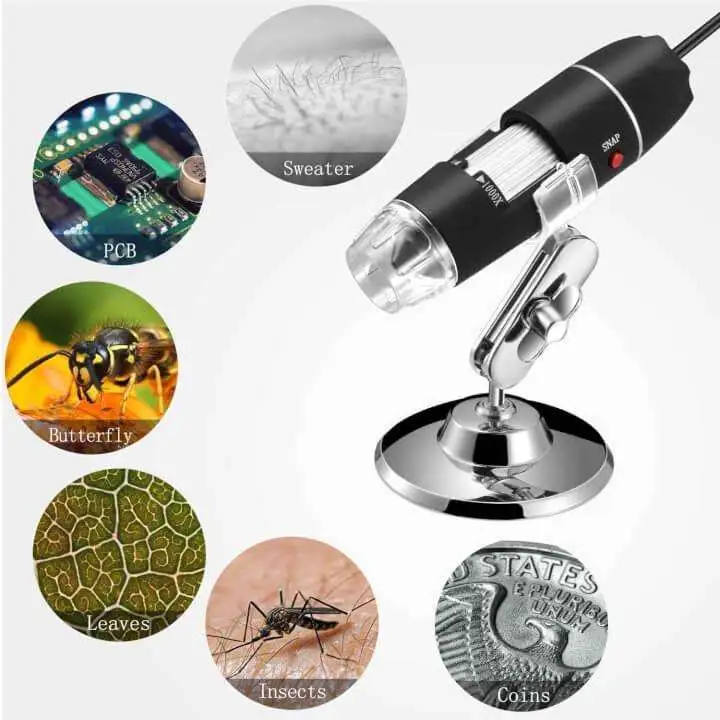 1000X Magnification USB Microscope - Jiusion portable USB microscope Jiusion portable USB microscope