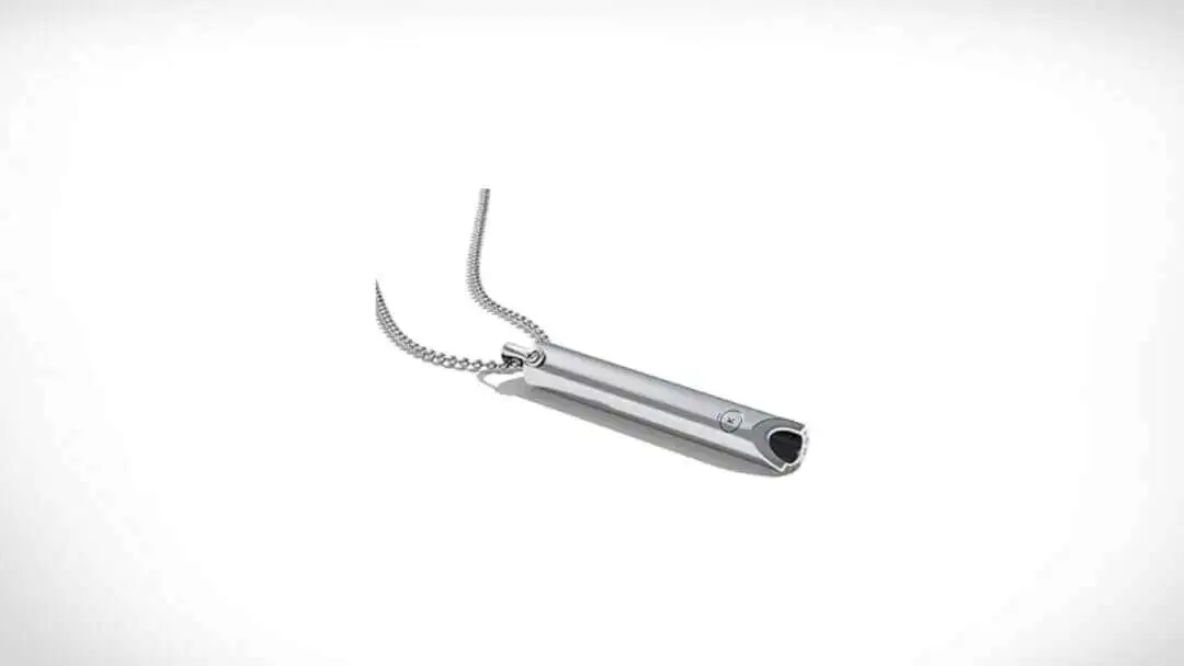 This breathing necklace helps you relax and focus. - KOMUSO Breathing Necklace Classic Shift For Habitual Breath Practice Meditation Stress and Anxiety Relief Expert Designed Breathing Tool to Promote Calm Mindfulness and KOMUSO Breathing Necklace Classic Shift - For Habitual Breath Practice, Meditation, Stress and Anxiety Relief - Expert-Designed Breathing Tool to Promote Calm, Mindfulness and Relaxation