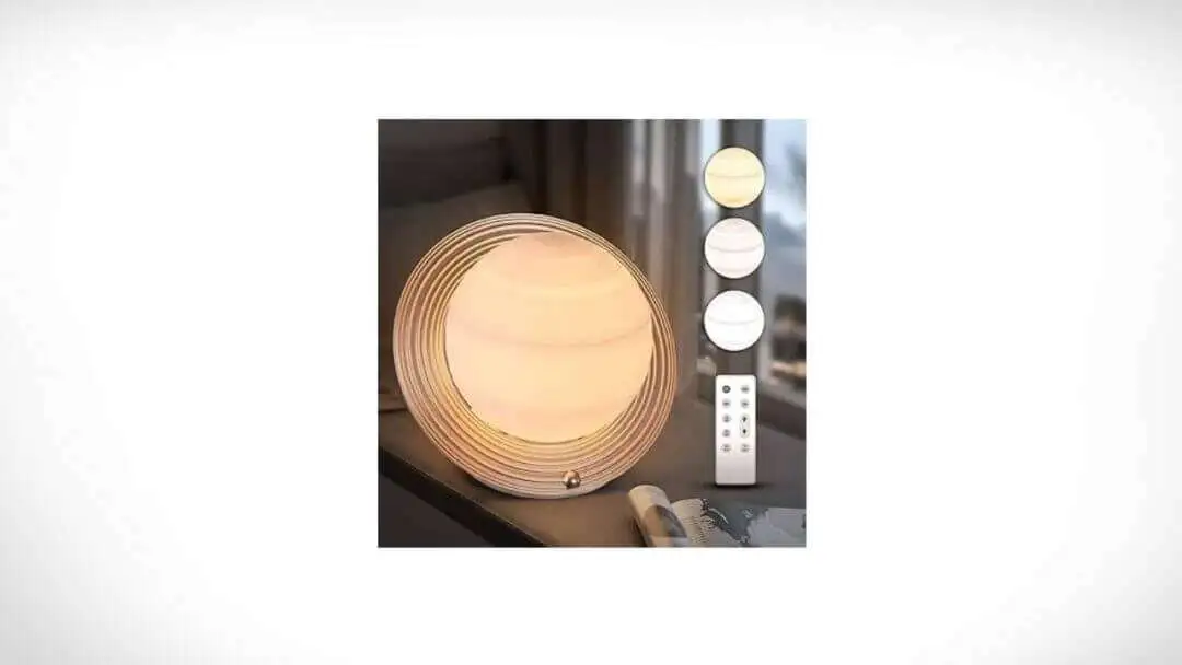 Light Therapy Lamp,10000 Lux Sun Lamp with 3 Color Temperatures,Stepless Brightness,4 Timer & Memory Function,Full Spectrum Light,Happy Sunlight Lamp Therapy Light for Home(Gold)