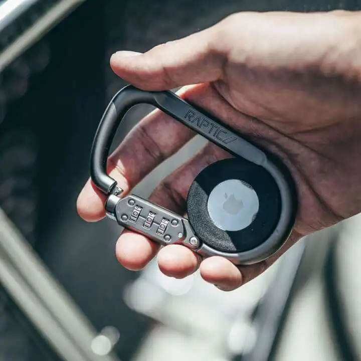 Raptic Link + Lock Turns Your Apple AirTag into a Trackable Lock -