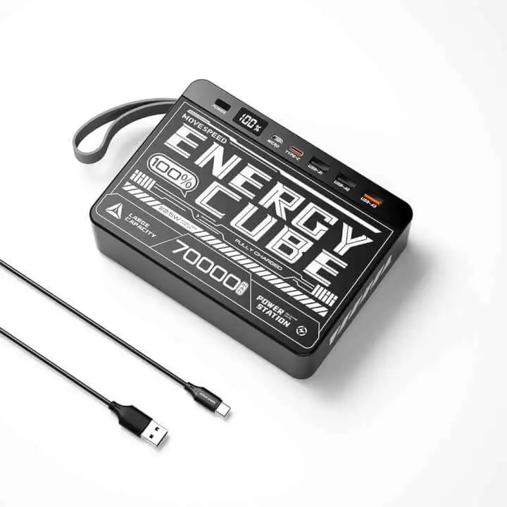 MOVESPEED Multi-Purpose 70.000mAh Power Bank That Stays Compact - MOVESPEED 70000mAh Power Bank MOVESPEED 70000mAh Power Bank