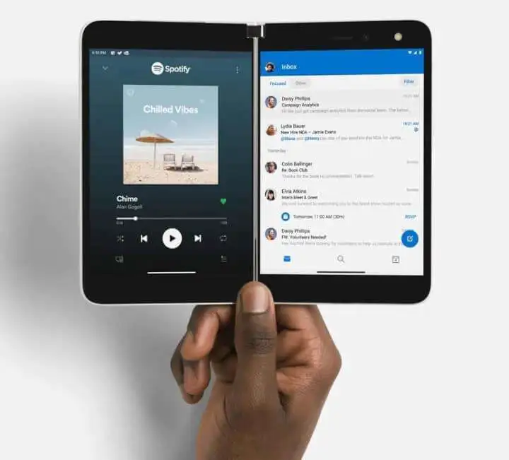 Microsoft Surface Duo: Tablet with Two Screens - Microsoft Surface Duo Microsoft Surface Duo