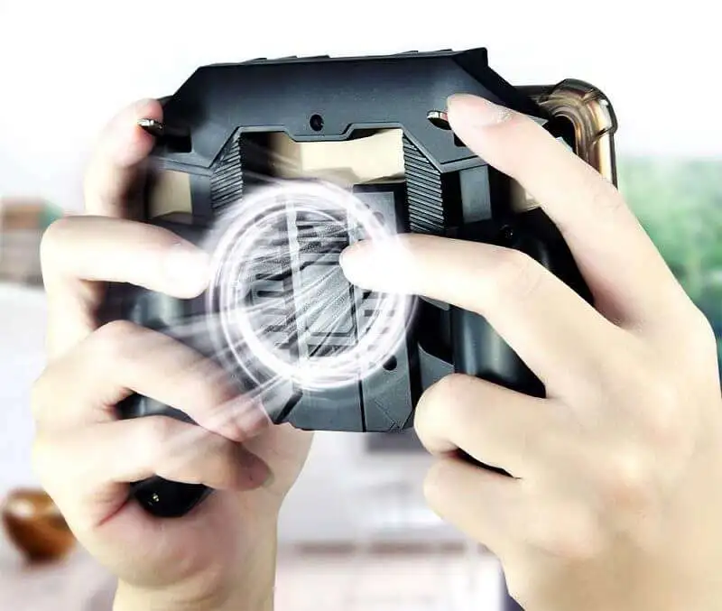 Mobile Game Controller with Cooling Fan