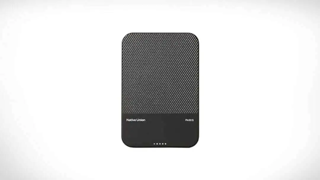 This Slim Power Bank Keeps Your iPhone Charged in Style - Native Union ReClassic Power Bank Magnetic MagSafe Compatible 5000mAh 15W Portable Charger USB C Cable Included Compatible with iPhone 16 16 Plus 16 Pro 16 Pro Max AirPods More Black Native Union (Re)Classic Power Bank | Magnetic - MagSafe Compatible 5000mAh 15W Portable Charger - USB-C Cable Included - Compatible with iPhone 16, 16 Plus, 16 Pro, 16 Pro Max, AirPods & More (Black)