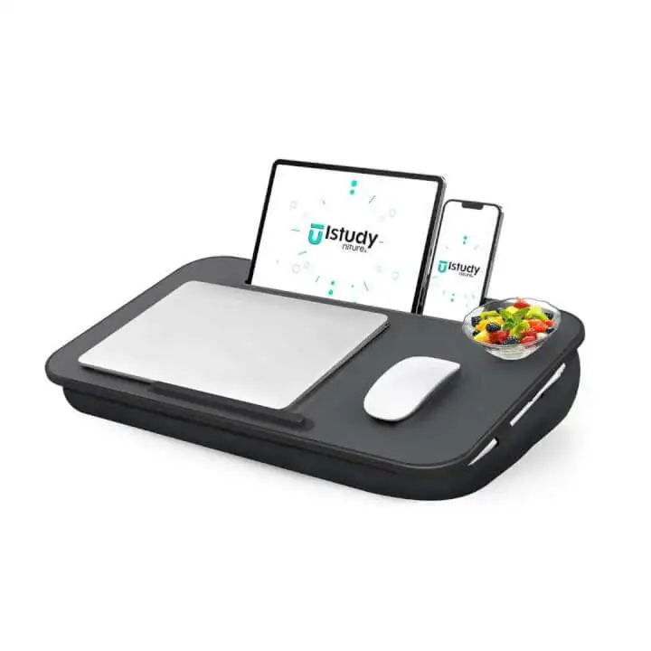 Portable Laptop Lap with Pillow Cushion Allows You to Work from Anywhere scaled 1