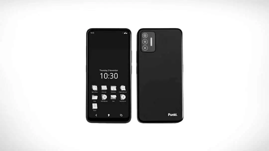Punkt. MC02 Smartphone - Unlocked Cell Phone with Built-in VPN for Digital Security & Data Privacy Software, 4K Video & 64 MP Camera, 5G & 4G LTE, 128GB, Wifi, Bluetooth - Black