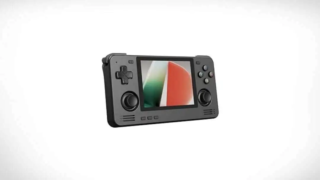 Retroid Pocket 2S Retro Game Handheld Console, Android Retro Game Console Multiple Emulators Console Handheld 3.5 Inch Display 4000mAh Battery Classic Games Console (Black, 4+128GB)