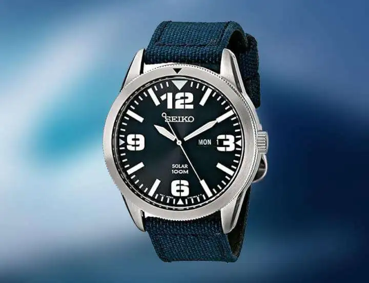 Seiko Solar-Powered Sport Watch Requires No Battery Change - Seiko Solar Powered Sport Watch Seiko Solar Powered Sport Watch