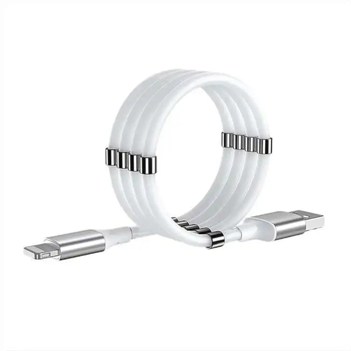 Self Winding Magnetic USB Cable