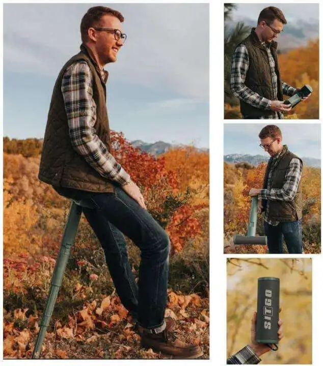 SitGo: Portable Stool You Can Carry Everywhere - SitGo Portable Stool You Can Carry Everywhere SitGo Portable Stool You Can Carry Everywhere