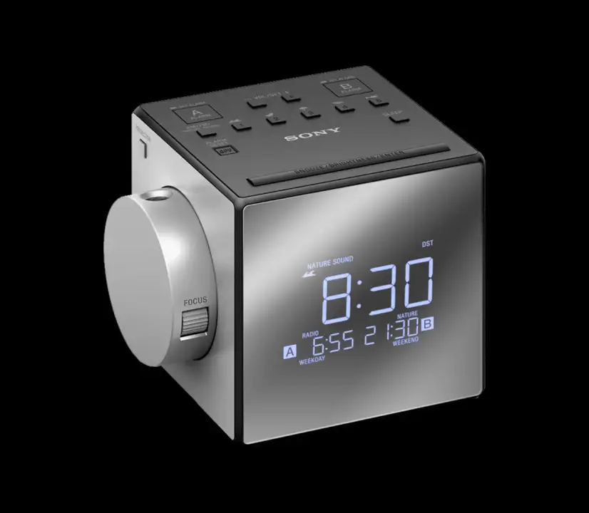 Sony Radio Alarm Clock with Projector - Sony Radio Alarm Clock with Projector Sony Radio Alarm Clock with Projector