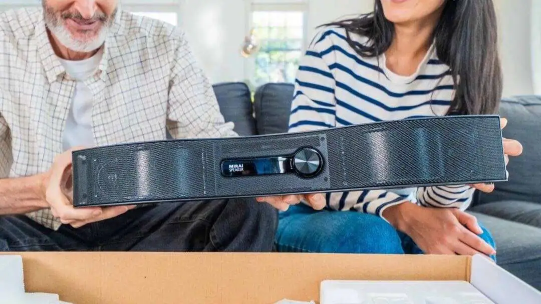 SoundFun Mirai: This Speaker Promises to Enhance Dialogue from TV - SoundFun Mirai Dialogue Enhancing Speaker 01 SoundFun Mirai Dialogue Enhancing Speaker 01