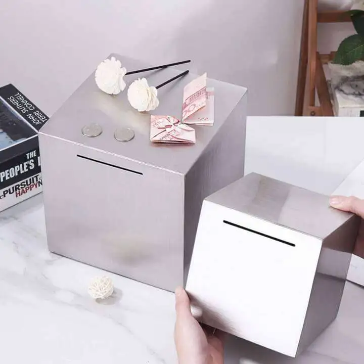 Stainless Steel Piggy Bank