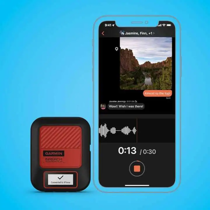 This satellite communicator provides SOS photos and voice messages
