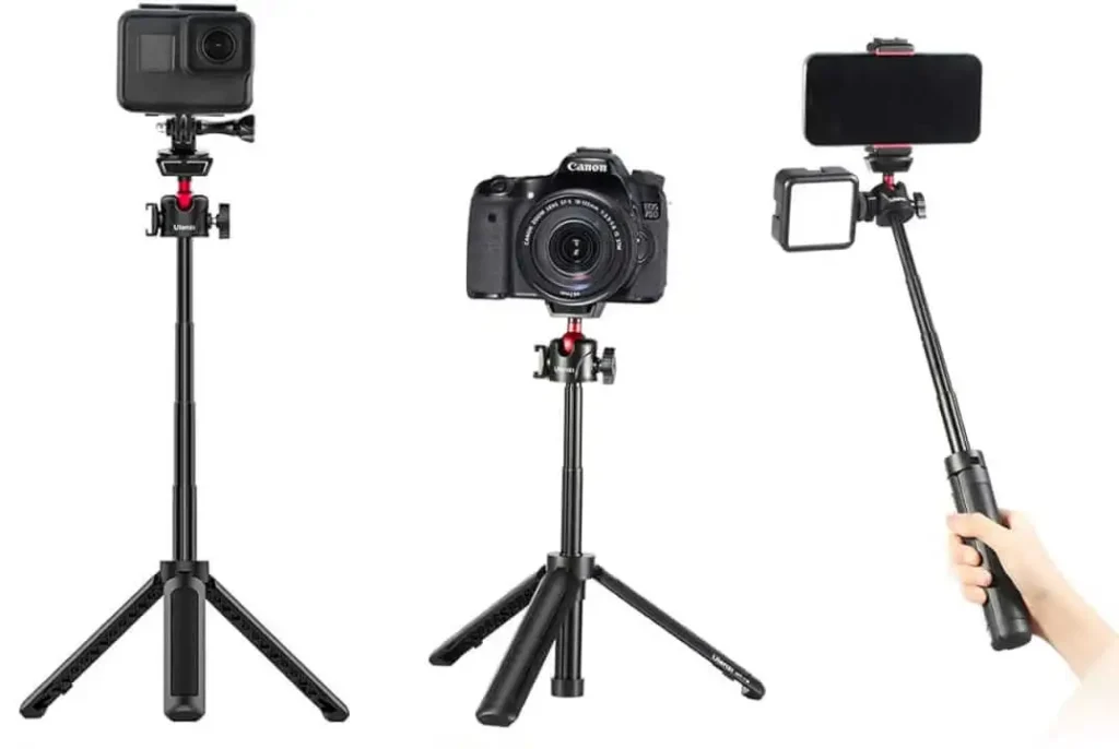 7 Compact Phone Tripod That Guarantees to Fit in Your Pocket - Ulanzi MT 16 Extendable Phone Camera Tripod Ulanzi MT 16 Extendable Phone Camera Tripod
