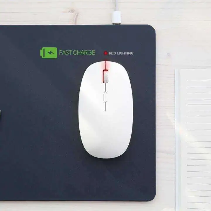 Wireless Mouse with Wireless Charging Feature