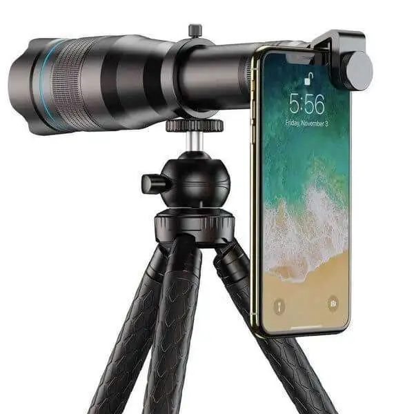 Apexel Smartphone Telephoto Lens with 60X Magnification - apexel 60x mobile phone monocular telescope lens astronomical zoom lens extendable tripod for iphone samsung all smartphones apexel apexel 60x mobile phone monocular telescope lens astronomical zoom lens extendable tripod for iphone samsung all smartphones apexel