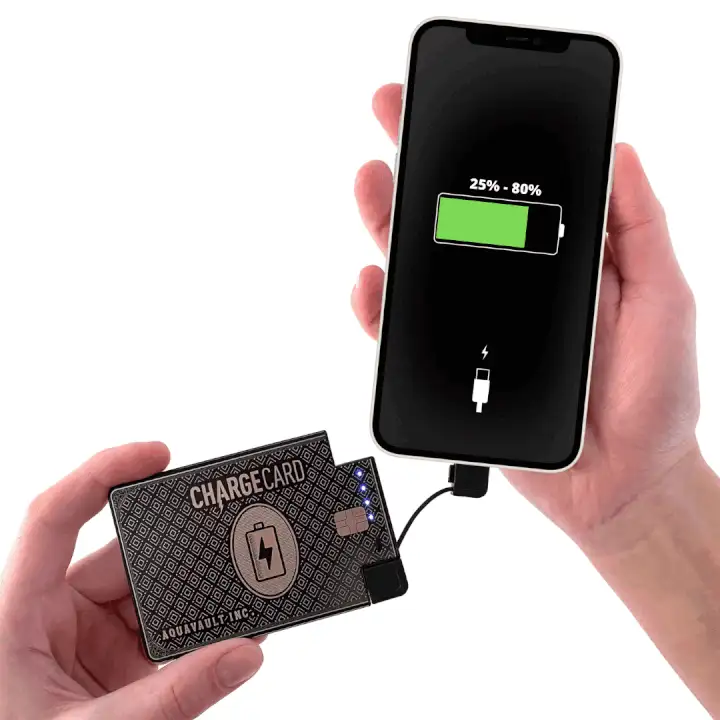 ChargeCard Ultra-Thin Power Bank With the Size of a Credit Card - chargecard 1 chargecard 1