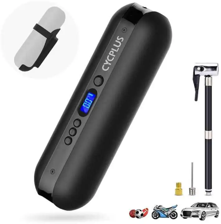 8 Best Mini Bike Pump that Won't be Cumbersome to Carry - cycplus portable air compressor mini cycplus portable air compressor mini