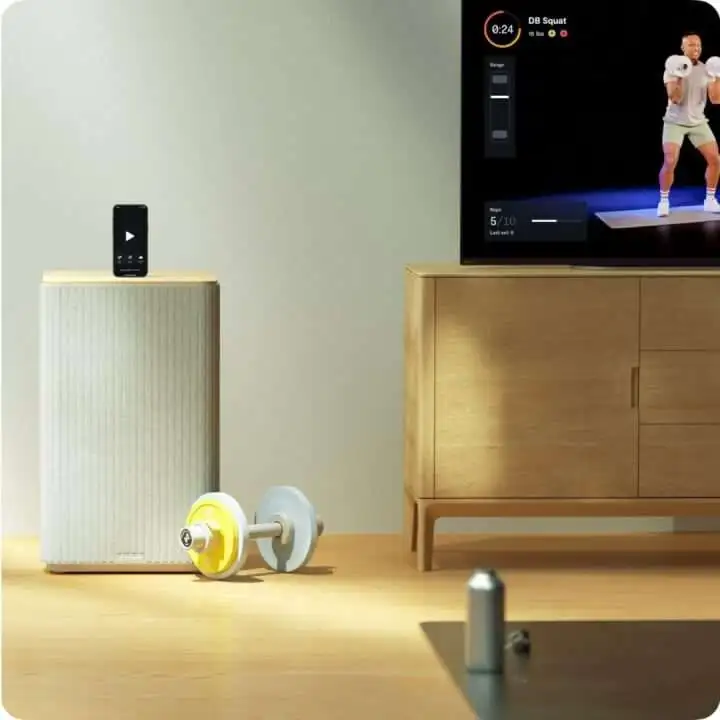 Tempo Move: Smart Gym Equipment That Fits in a Sleek Side Table - d tempo move scaled 1 d tempo move scaled 1