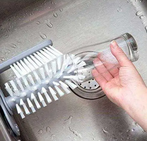 Suction Cup Glass Cleaner for Kitchen Sink - glasses glasses