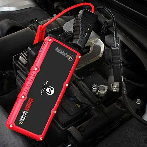 moock car jump starter 1500a peak 20800mah 12v auto battery boosterup to 8 0l ga 6